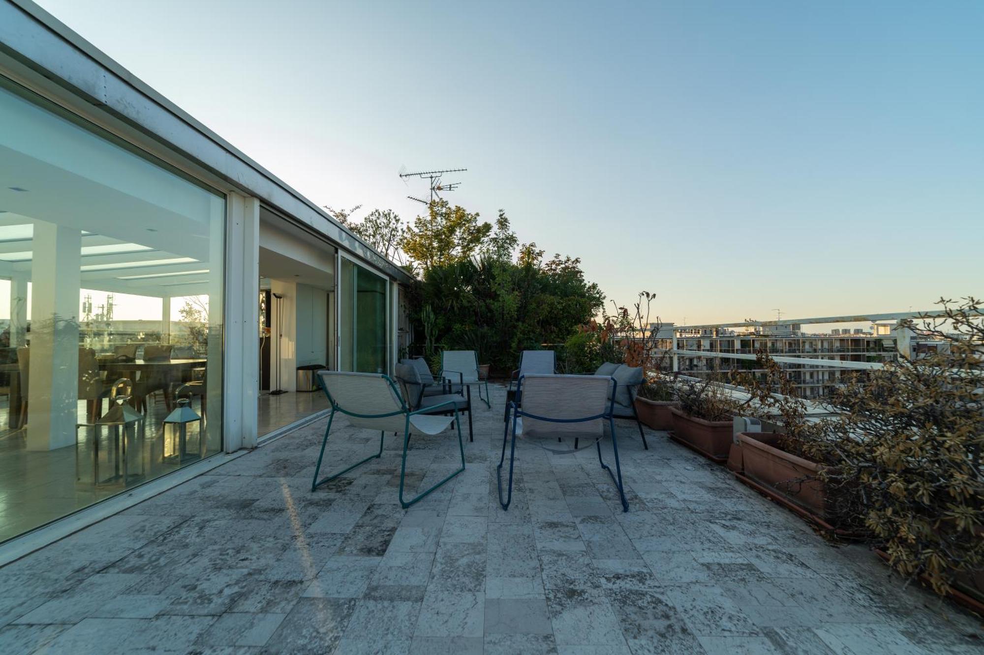 Апартаменти Luxury Penthouse With Stunning View And Hammam Мілан Екстер'єр фото